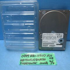 O999　日立　ハードディスク　250GB　HDT722525D...