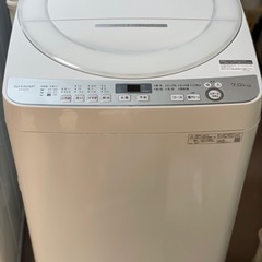送料・設置込み可　洗濯機　7kg SHARP 2020年【分解ク...