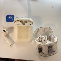 bluetoothイヤホン(Iphone&jbl)ジャンク品