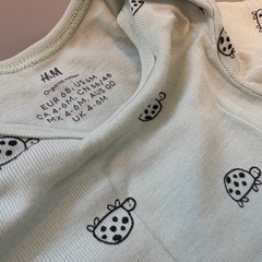 ベビー服 新生児 夏服 H&M 4点セット　サイズ70 の画像
