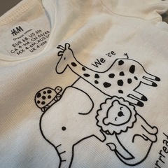ベビー服 新生児 夏服 H&M 4点セット　サイズ70 の画像