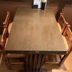 居酒屋テーブル　椅子セット