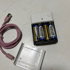 モバイルバッテリー　USB　乾電池式 の画像