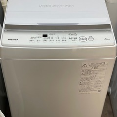 送料・設置込み可　洗濯機　6kg TOSHIBA 2023年【分...