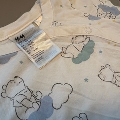 【取引中→受渡予定者決定】ベビー服 新生児 夏服 H&M ロンパース　3点セット　サイズ70 の画像