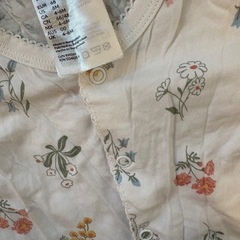 【取引中→受渡予定者決定】ベビー服 新生児 夏服 H&M ロンパース　3点セット　サイズ70 の画像