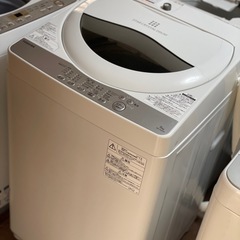送料・設置込み可　洗濯機　5kg TOSHIBA 2019年【分...