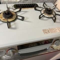 KG35NGRL-LP Rinnai 2口ガスコンロ 左強