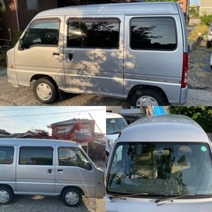 スバル サンバー  4WDトランスポーター 9万キロ　車検付き　の画像