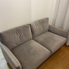 【6/6(金)20〜21時希望　お譲りします】2人掛けソファ