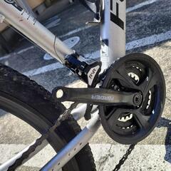 自転車「グレー」の画像