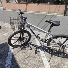 自転車「グレー」の画像