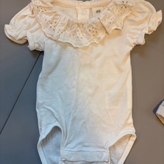 ベビー服 新生児 夏服 H&M ロンパース　3点セット　サイズ60〜70 の画像