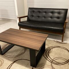 【美品】ソファ ＋ こたつテーブル セット