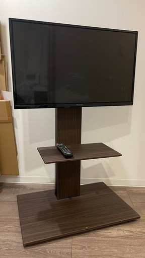 【受け渡し予定者決定】Panasonic 32インチテレビ　テレビ台セット