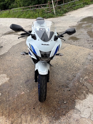 【スズキ　GSX-R125 好調　ホワイト人気カラー　実働車　ABS付き