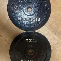 ファイティングロード バーベルプレート 10kg x 2