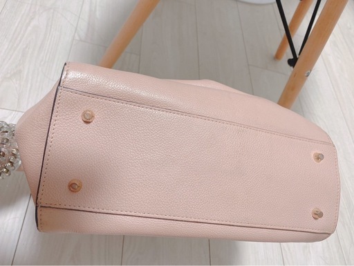 FURLA 薄いピンク　手提げバッグ
