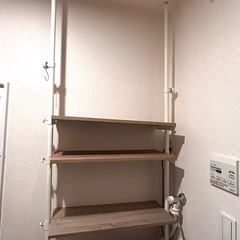 (完了)突っ張り棒　3段ラック