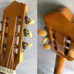 Te078●札幌市内 無料配達●ZEN-ON 阿部ガットギター AG6F クラシックギター阿部保夫先生監製●USED の画像