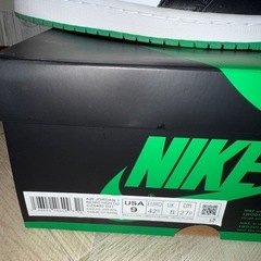 《今週まで値下げ中》 NIKE AIR JORDAN 1 HIGH OG CELTICS/LUCKY GREEN　27㌢の画像