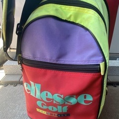ellesse レディースゴルフキャディバッグの画像