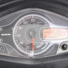 アドレスv125s 実働自賠責令和9年6月の画像