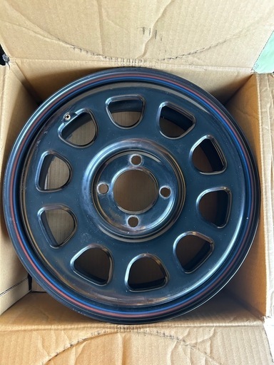 14インチ　デイトナss ホイール　4本　センターキャップ付き