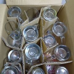 交渉承ります。バラ出し可です。キリン業務用ビールジョッキ、グラス未使用品まとめてセットの画像
