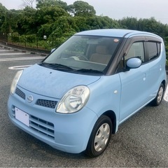 低走行！車検付き！日産　モコ　E  水色　 中古車　長く乗れる！...