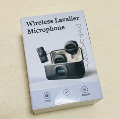 2人同時使用❣️ピンマイクワイヤレス360°集音 瞬時接続 ワイヤレスマイクの画像