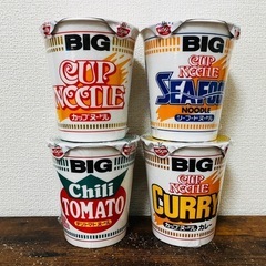 （受渡が決まりました→）カップヌードルBIG各種4個
