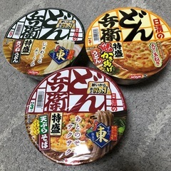 どん兵衛　特盛　3種