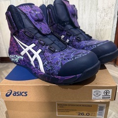 《即完売したasics マグマ安全靴『26㌢』　