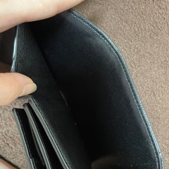 SAINT LAURENT 三つ折り財布 ブラックの画像