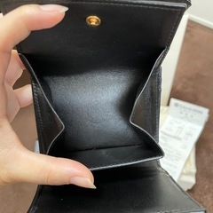 SAINT LAURENT 三つ折り財布 ブラックの画像