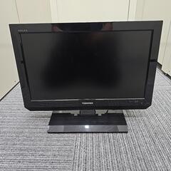 東芝　REGZA　液晶テレビ　１９インチ