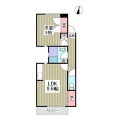 EO✨初期費用5万円⭐敷金ゼロ、礼金ゼロ、仲介手数料ゼロ💞初月賃...