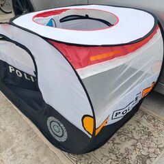 くまねず《姫路》パトカー☆キッズテント 子供やペットの部屋の遊び場☆^^の画像