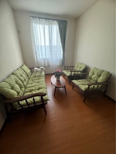 カリモク　ソファセット　コロニアルシリーズ　リビングセット　肘掛け椅子