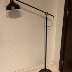 IKEA イケア RANARP フロア/読書 ランプ　ブラックの画像