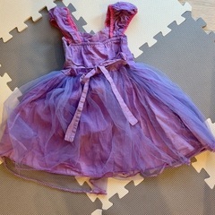 ラプンツェル　ドレス　ワンピース　80の画像