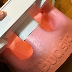 値下げ)ベビーバンボ椅子 トレイ付き の画像