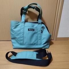 HappyDays 2wayトートキャリー サックスブルー　ペット用