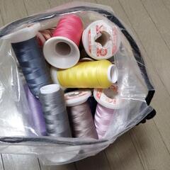 大量！ミシン糸 