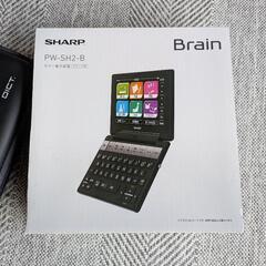 SHARP　PW-SH2-B　電子辞書　ケース付きの画像