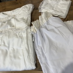 米国で購入したネル生地ネグリジェ＆お揃いのソックス、ペチパンツ　未使用品の画像