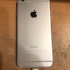 【Apple】iPhone 6 64GB 　指紋認証　ホームボタン　シルバーの画像