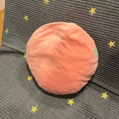モチモチ丸型クッション【ピンク色】直径約38cm