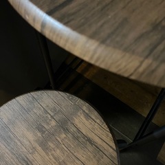 【美品】最終値下げ‼️ブラウン🤎ダイニングテーブル チェア セットの画像